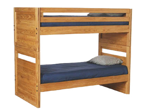 Solid End Twin Bunk Bed Jess Crate, Haynes Furniture Bunk Beds