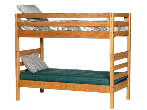 Ladder End Twin Bunk Jess Crate, Ladder End Bunk Bed