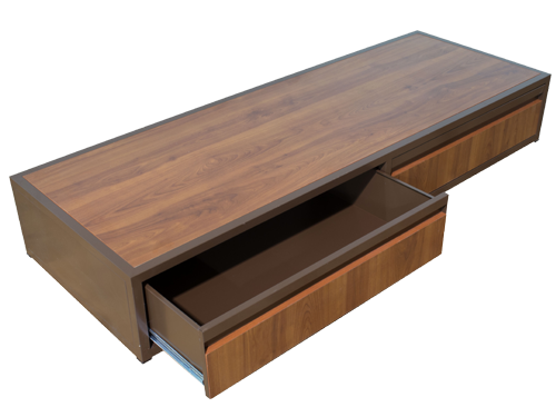 TWO DRAWER UNDER BED DRAWER UNIT - Jess Crate