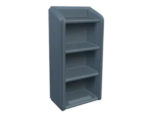 JESS BEHAVIORAL FOUR-SHELF WALL MOUNT