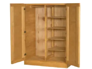 CLASSIC WARDROBE with SHELVES