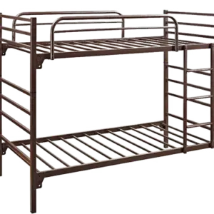 CAMPUS STEEL BUNK with ATTACHED SIDE LADDER & RAIL