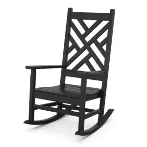 Jess Outdoor Chippendale Porch Rocking Chair