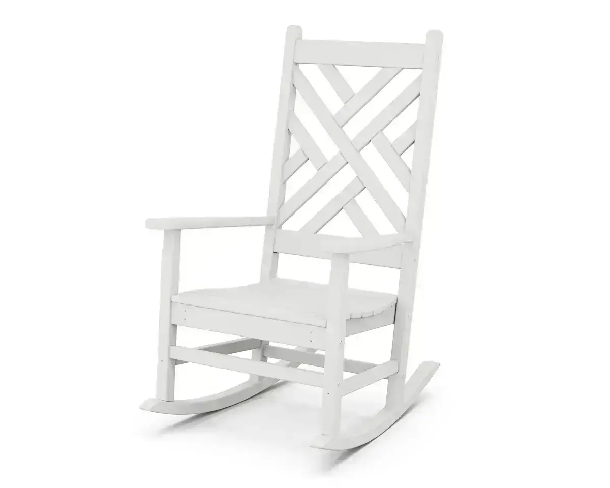 Jess Outdoor Chippendale Porch Rocking Chair Gallery Image