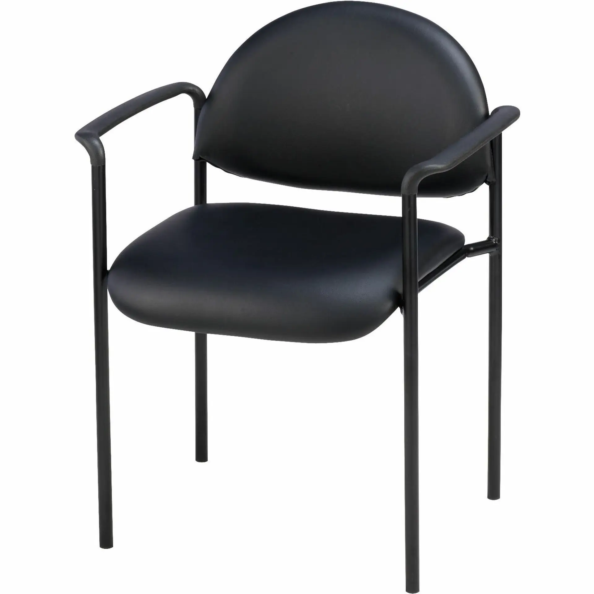 Jess Steel Reception Guest Chair with Arms