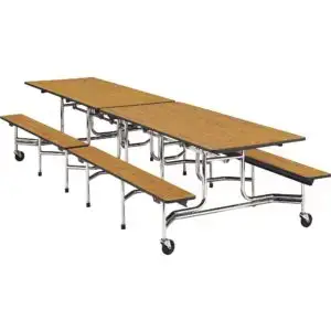 Jess Steel Mobile Bench Table