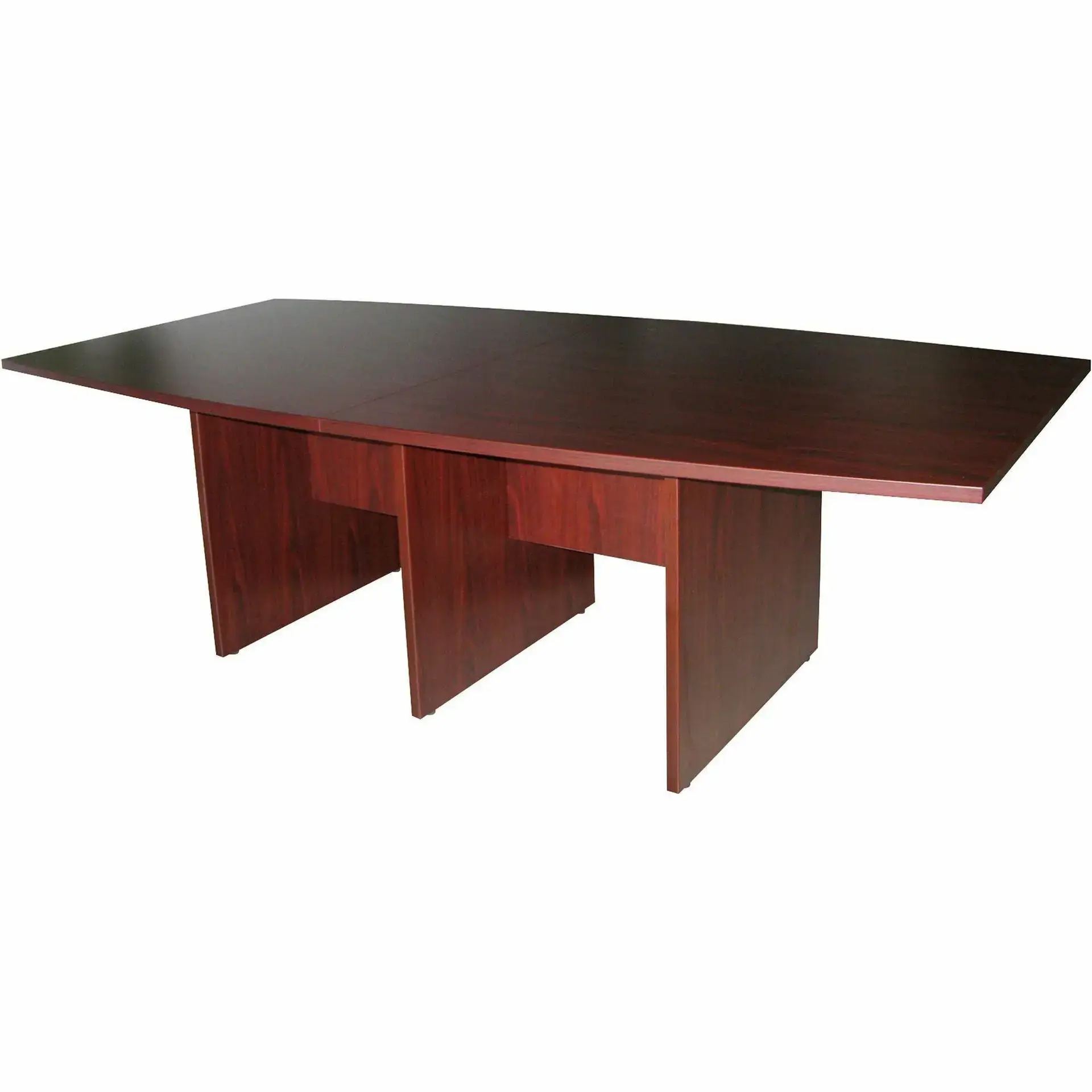 Boat-Shaped Conference Tabletop Gallery Image