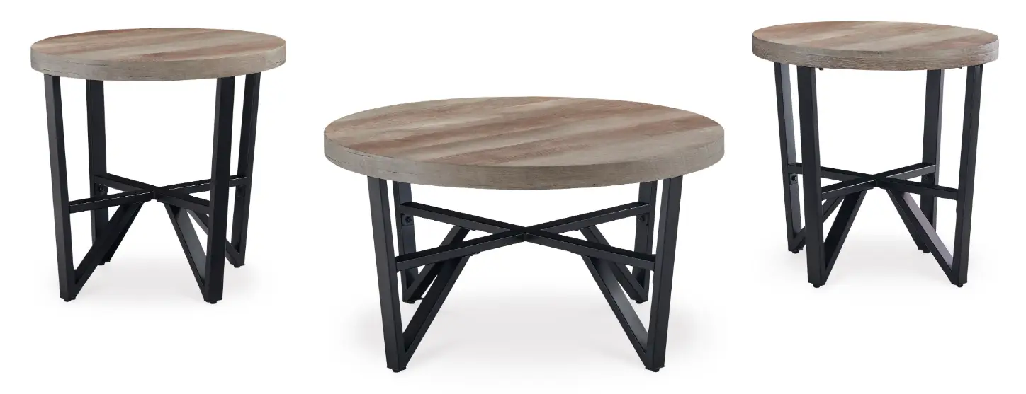 Delaney 3pc Table Set